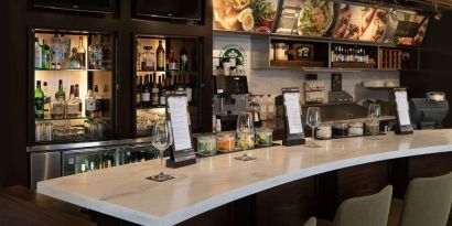 Hotel bar at Sonesta Select Pleasant Hill.
