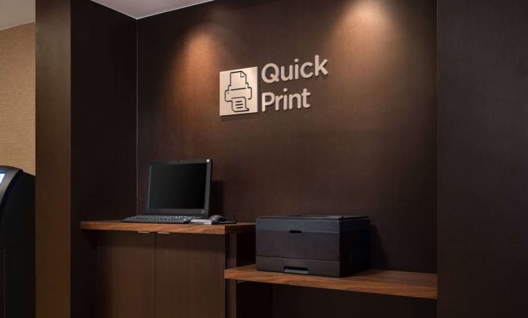 Printing facility at Sonesta Select Phoenix Camelback.