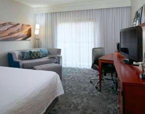 Day use room with work desk at Sonesta Select Kansas City Airport Tiffany Springs.