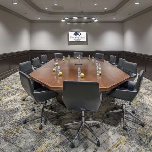 Meeting room at DoubleTree By Hilton Modesto.