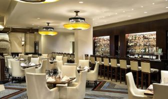 Hotel bar at Hilton Bellevue.