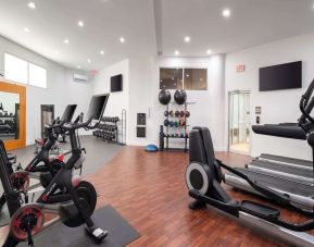 Fitness center at Embassy Suites By Hilton Crystal City-National Airport.