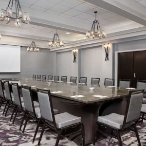 Spacious meeting room at Embassy Suites By Hilton Crystal City-National Airport.
