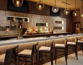 Hotel bar at Embassy Suites By Hilton Crystal City-National Airport.