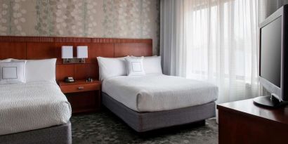 Day use twin room at Sonesta Select Whippany Hanover.