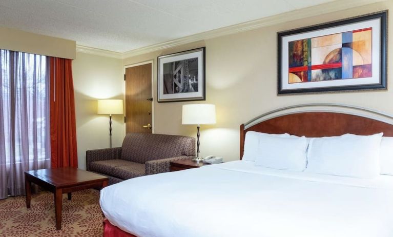 Day use room with sofa at DoubleTree By Hilton Grand Rapids Airport.