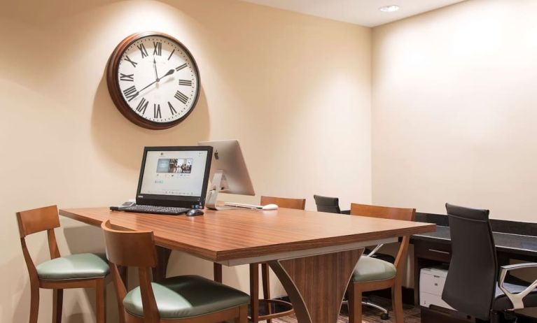 Business center available at DoubleTree By Hilton Grand Rapids Airport.
