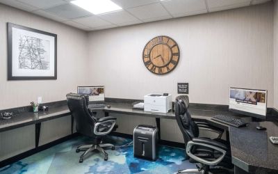 Business center available at Hampton Inn & Suites Amelia Island-Historic Harbor Front.