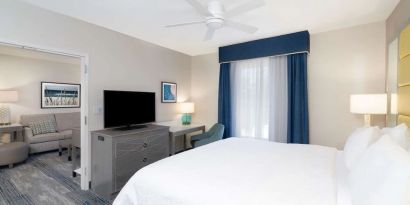 Day use room with living area at Hampton Inn & Suites Amelia Island-Historic Harbor Front.