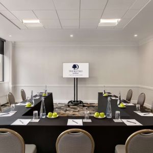 Bright and spacious meeting room at DoubleTree By Hilton Canton Downtown.