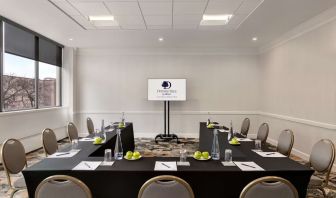 Bright and spacious meeting room at DoubleTree By Hilton Canton Downtown.