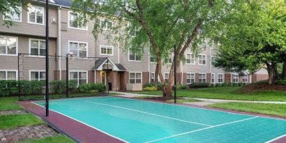 Basketball court at Sonesta ES Suites Parsippany Morris Plains.