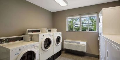 Laundry service is available for guests at Sonesta ES Suites Parsippany Morris Plains.