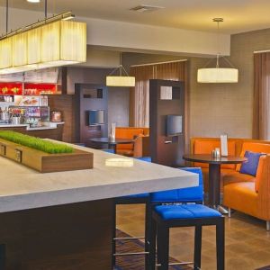 Lobby workspace at Sonesta Select Tinton Falls Eatontown.