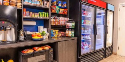 Convenience store at Sonesta Simply Suites Salt Lake City Airport.