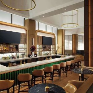 On site bar at Sonesta White Plains Downtown.