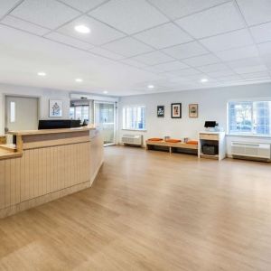 Reception at Sonesta Simply Suites Jersey City.