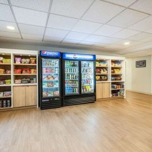 Convenience store at Sonesta Simply Suites Jersey City.