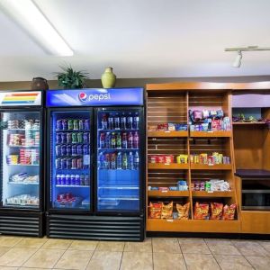 Convenience store at Sonesta Simply Suites St Louis Earth City.