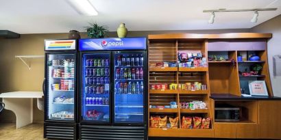 Convenience store at Sonesta Simply Suites St Louis Earth City.