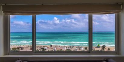 View from room at Nautilus Sonesta Miami Beach.