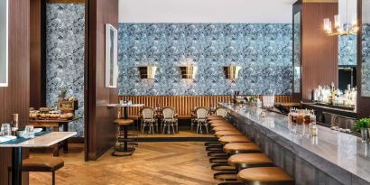 Dining area at Nautilus Sonesta Miami Beach.