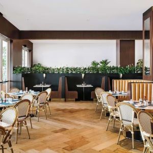 On-site restaurant at Nautilus Sonesta Miami Beach.
