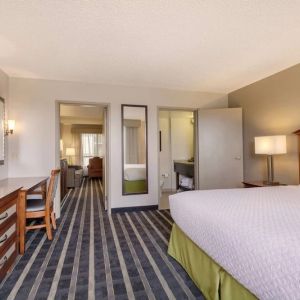 Day use room with living area at Embassy Suites By Hilton San Francisco Airport Waterfront.