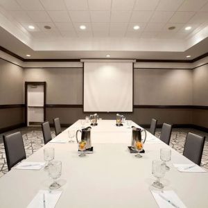 Professional meeting room at Embassy Suites By Hilton San Francisco Airport Waterfront.