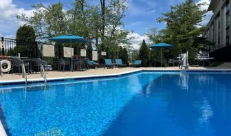 Refreshing outdoor pool at Hampton Inn Bloomington.
