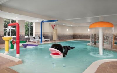 Children's pool at Hilton Garden Inn Fort Worth Medical Center.
