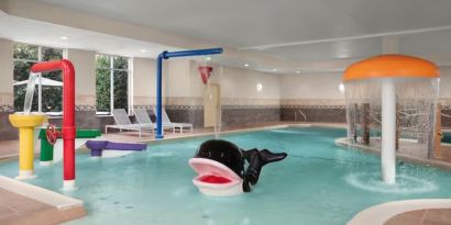 Children's pool at Hilton Garden Inn Fort Worth Medical Center.
