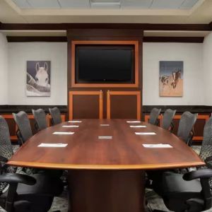 Meeting room at Hilton Garden Inn Fort Worth Medical Center.