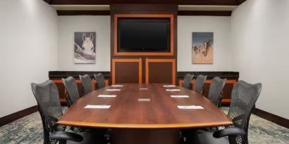 Meeting room at Hilton Garden Inn Fort Worth Medical Center.