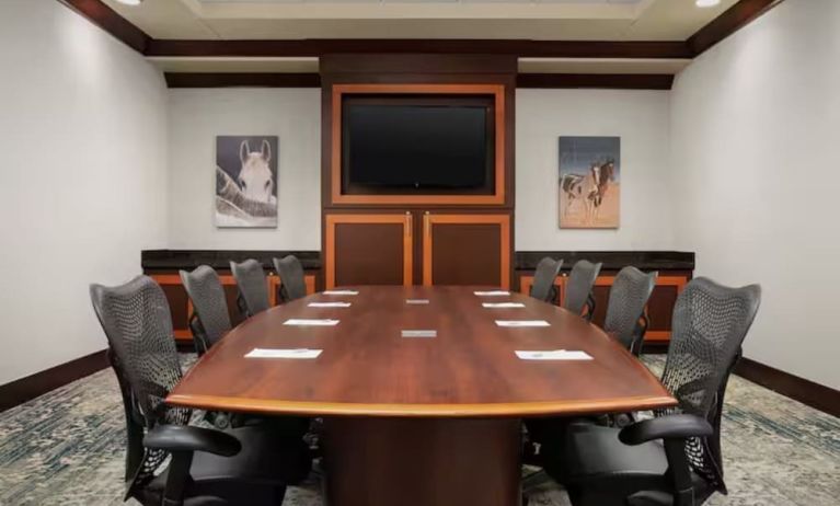 Meeting room at Hilton Garden Inn Fort Worth Medical Center.