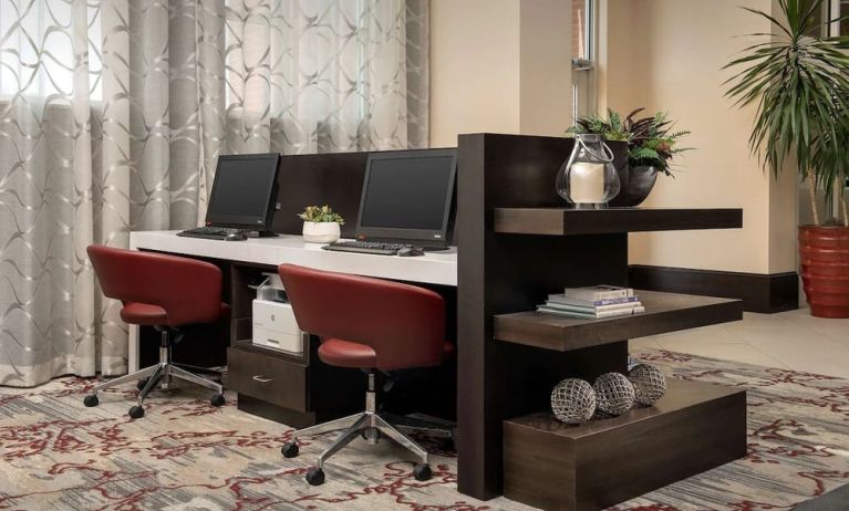 Business center available at Embassy Suites By Hilton Birmingham.