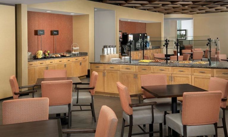 Breakfast area at Embassy Suites By Hilton Birmingham.