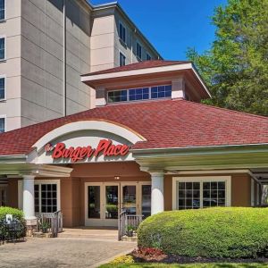The Burger Place is Sonesta Atlanta Airport South’s on-site restaurant.