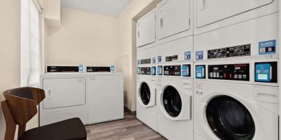 Laundry service is available for guests at Sonesta ES Suites Denver South - Park Meadows.
