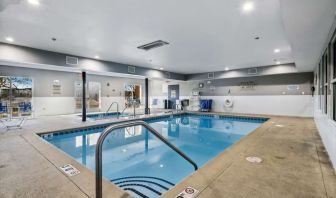 Indoor heated pool at Country Inn & Suites By Radisson, Chicago O'Hare South.