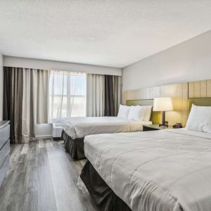 Day use twin room at Country Inn & Suites By Radisson, Chicago O'Hare South.