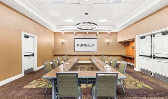Professional meeting room at Sonesta Anaheim Resort Area.
