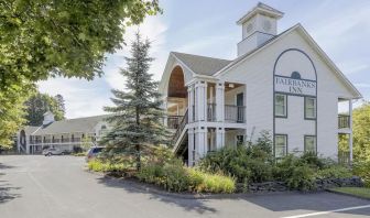 Hotel exterior at Fairbanks Inn.