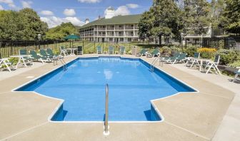 Outdoor pool at Fairbanks Inn.