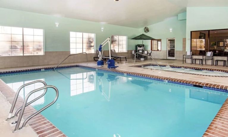 Indoor pool at Quality Inn & Suites Liberty Lake - Spokane Valley.