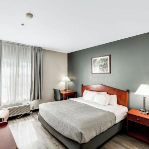 King room at Quality Inn & Suites Liberty Lake - Spokane Valley.