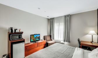 King room with TV at Quality Inn & Suites Liberty Lake - Spokane Valley.