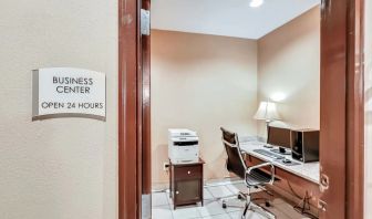 Business center at Quality Inn & Suites Liberty Lake - Spokane Valley.