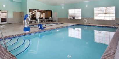 Indoor pool at Quality Inn & Suites Liberty Lake - Spokane Valley.