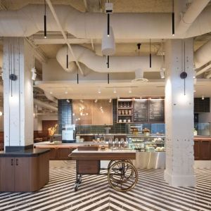 On-site restaurant at The Clift Royal Sonesta.